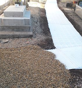 Aménagements extérieurs cimetière