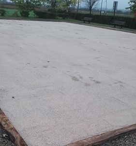 Terrain pétanque