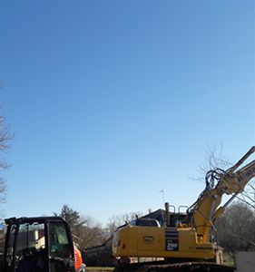 Travaux démolition