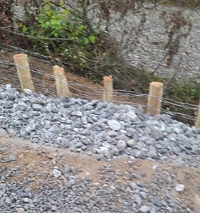 Travaux de drainage
